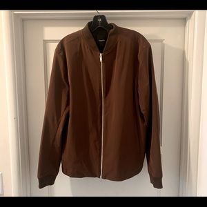 Theory Cooper Brown Jacket Size Large Mens